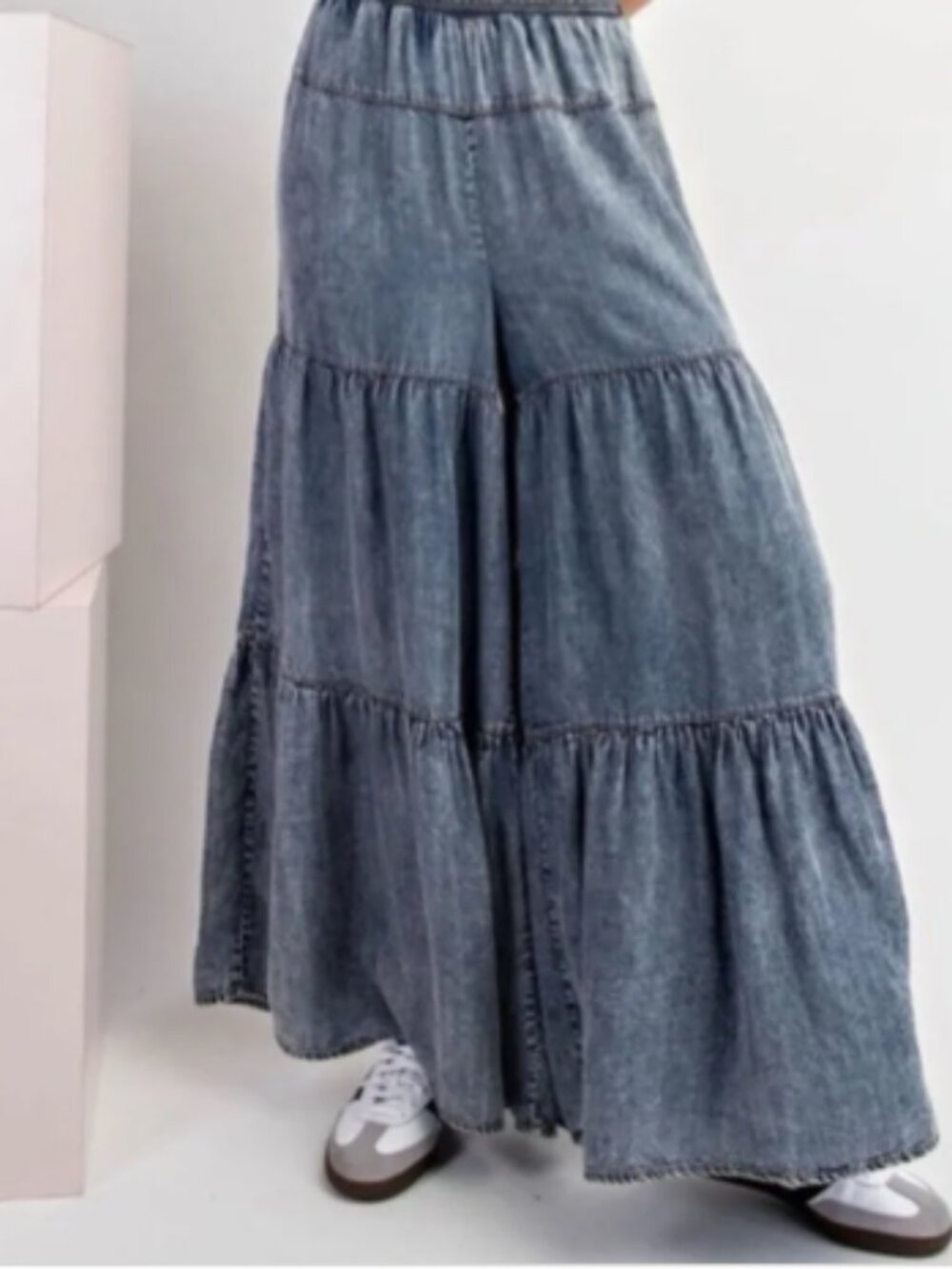 Wide Leg Pants Palazzo Pants Size Medium